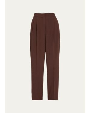 Ronny Kobo Hayes Pleated Pants - Brown