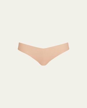 Commando Low-Rise Cotton Thong - Natural
