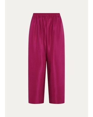 Eskandar Japanese Pants - Red