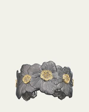 Buccellati Blossom Gardenia Cuff - Gray