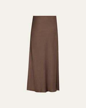 【送料&関税込】Brunello Cucinelli Satin Cady Mermaid Skirt Brunello Cucinelli Satin Cady Maxi Mermaid Skirt in Natural