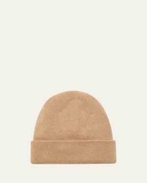 Loro Piana Baby Cashmere Beanie in Natural | Lyst