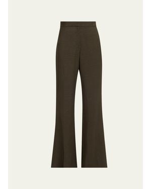 Jason Wu Soft Suiting Flare-Leg Pants - Multicolor