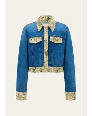 ALÉMAIS Marcel Denim Jacket - Blue