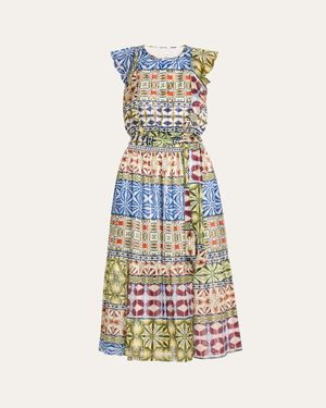 Ramy Brook Angelika Midi Dress - White