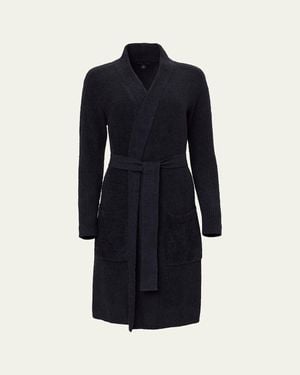 Barefoot Dreams Cozychic Lite Ribbed Robe - Blue