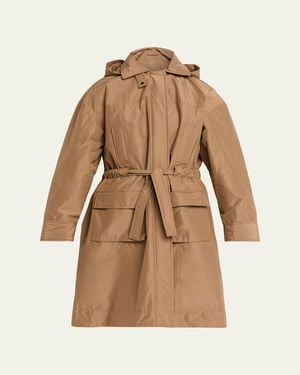 Brunello Cucinelli Hooded Water-Resistant Jacket - Natural