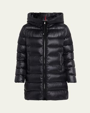 Moncler Genius Suyenne Hooded Mid-Length Down Jacket - Black