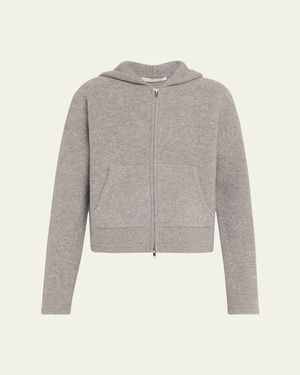 Maria McManus Hooded Felt Merino Wool Jacket - Gray