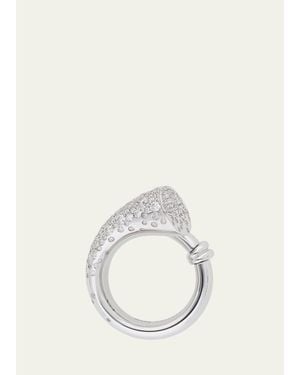Tabayer 18K Diamond Chunky Ring - Natural