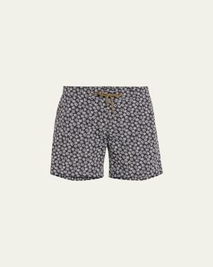 Charvet x Thorsun Floating Squares Swim Shorts - Gray