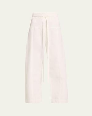 Matteau Fisherman Drawcord Pants - Natural