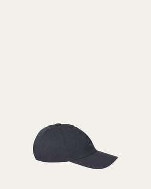 Loro Piana Water-Resistant 6-Panel Baseball Cap - Blue