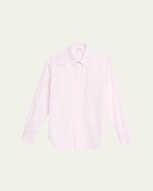 McQueen Harness Sport Shirt With Strap - Pink