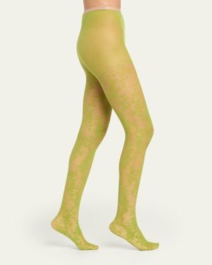 Valentino Garavani Lace Tights - Yellow