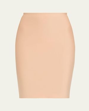 Commando Two-Faced Tech High-Rise Half Slip - Natural