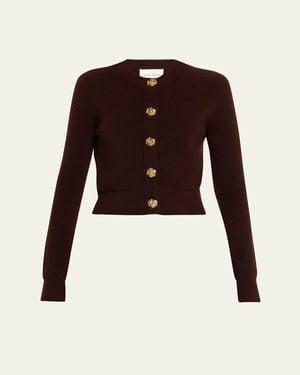 Cara Cara Ellery Wool-Cashmere Cardigan - Red