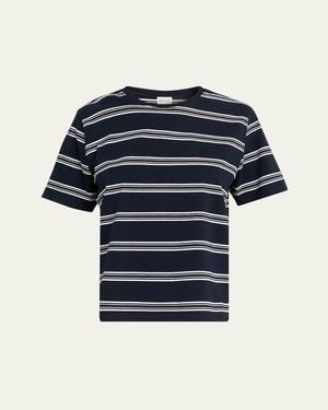 Kule The Modern Striped T-Shirt - Blue
