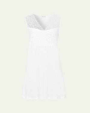 Hanro Moments Tank Gown - White