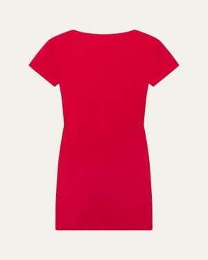 FRAME X Alexandra Leclerc The Monaco Mini Dress - Red