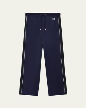 Loewe Technical Jersey Tracksuit Pants - Blue