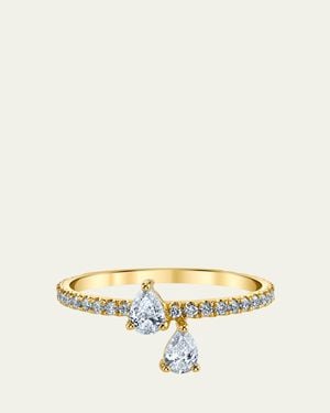 Anita Ko 18K Diamond Princess Eternity Ring - Natural