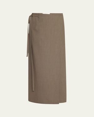 スカート The Row Saul Long Skirt THE ROW - Saul long skirt | Leam Roma - Luxury Shopping Online