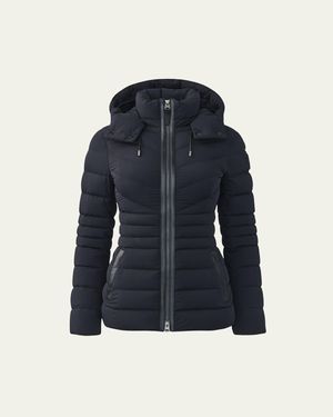 Mackage Patsy Agile 360 Light Down Puffer Coat - Blue