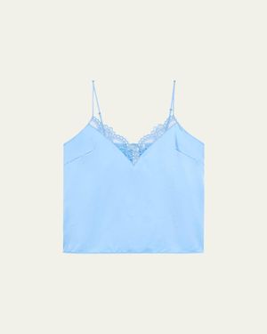 Lise Charmel Lace-Trim Camisole - Blue