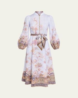 Designer Zimmermann Linen Midi Dresses for Women - Up to 64% off | Lyst Designer Zimmermann Linen Midi Dresses for Women - Up to 64% off | Lyst
