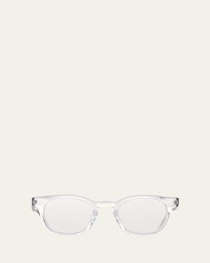 Eyebobs Waylaid Square Acetate Readers - Natural