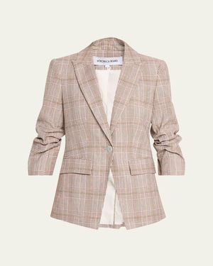 Veronica Beard Clayton Dickey Jacket - Natural