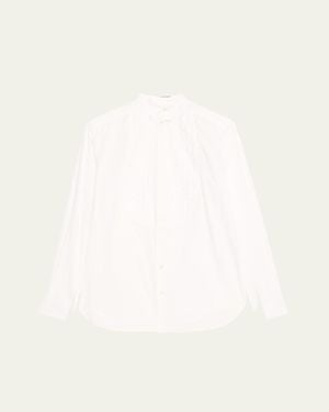 SEBLINE Pleated Bunny Shirt - Natural