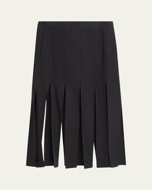 Simone Rocha Multi-Slit Midi Skirt - Black