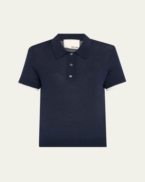 WE-AR4 The Study Polo Top - Blue