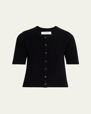 SPRWMN Anita Cashmere Cardigan - Black