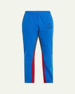Gallery Department Colorblock Flare Sweatpants - Blue