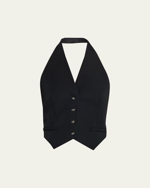 A.W.A.K.E. MODE Tie-Back Vest - Blue