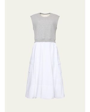 Cinq À Sept Susie Denim Sailor Shorts - White