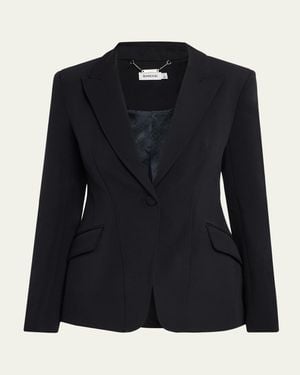 Jonathan Simkhai Single-Breasted Blazer - Black