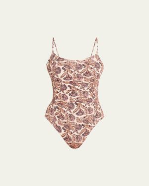 Ulla Johnson Annine One-Piece Swimsuit - White
