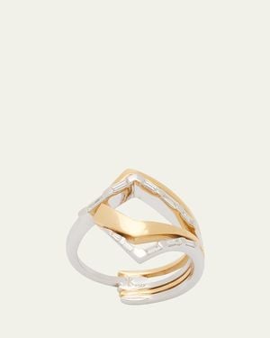 Nikos Koulis Energy Baguette Diamond-Band Ring - Natural