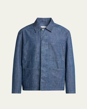 Jil Sander Denim Chore Jacket - Blue