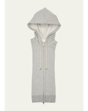 Veronica Beard Hoodie Dickey - White