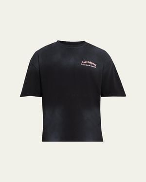 Amiri Faded Jersey T-Shirt - Black