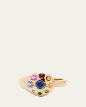 Brent Neale 18K Petal Ring - White