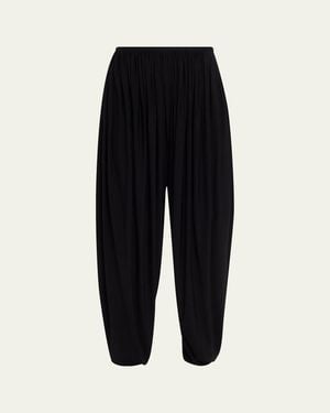 Ashlyn Grayson Gathered Balloon Pants - Black