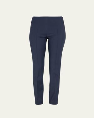 Akris Melissa Techno Slim Pants - Blue
