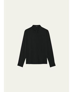 Theory Classic Fitted Shirt - Black
