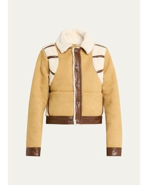 Mother The Tripper Puffer Jacket - Natural